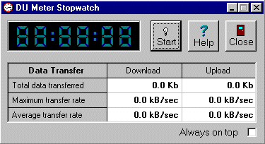 DU Meter Stopwatch