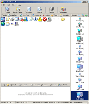 Icon Catcher screenshot